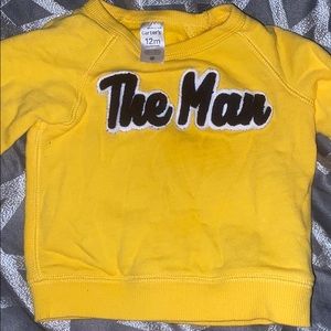 Carter’s “The Man” sweatshirt
